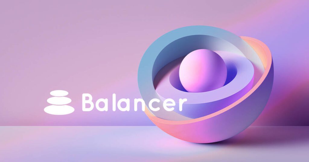 Balancer logo with a warning sign