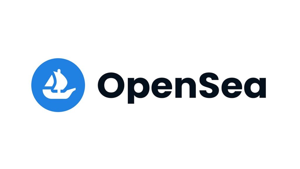 OpenSea logo with a symbolic depiction of NFTs and creator fees