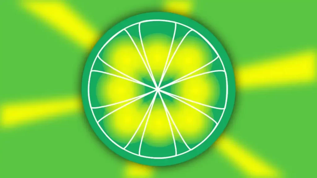 LimeWire and BlueWillow logos merging against a digital art backdrop