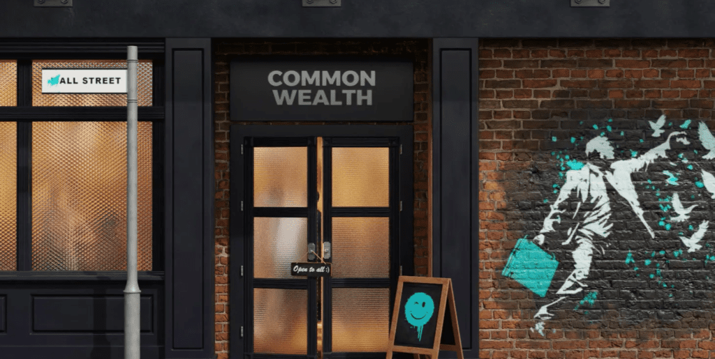 Common Wealth Beta Test Launch Interface