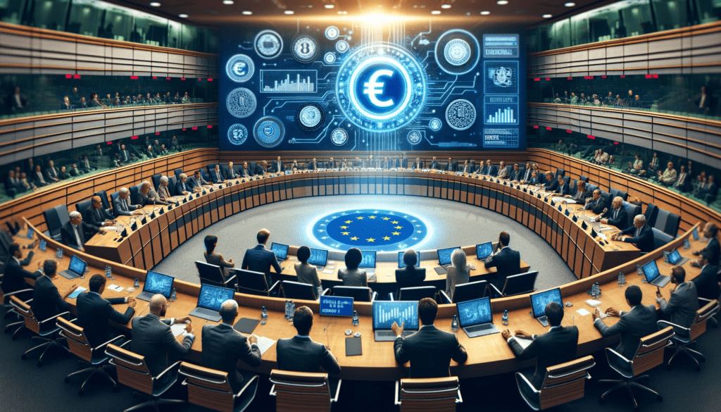 EU lawmakers and experts engaged in a heated discussion on the potential implications of a digital euro at a public hearing