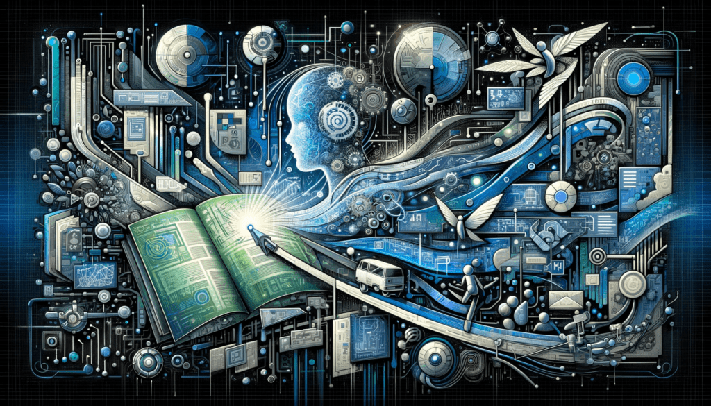 Illustration of rumored ChatGPT GPT-4.5 upgrade with AI circuits and speculative visuals