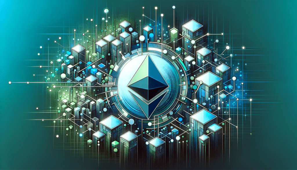 Graphic representation of Vitalik Buterin's proposals for Ethereum's proof-of-stake model, highlighting network changes and scalability