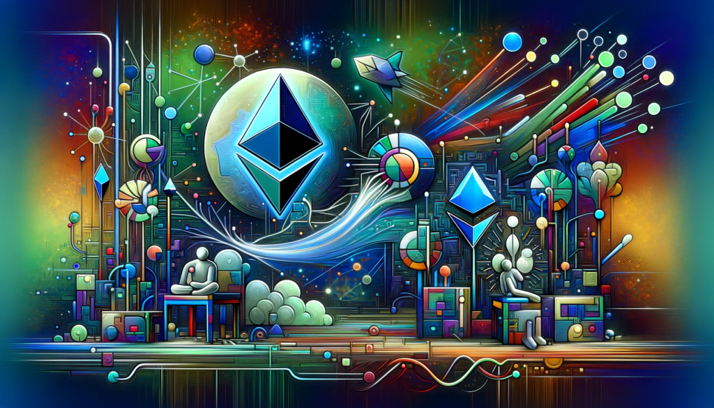 Illustration of EigenLayer and AltLayer's innovative restaked rollups in Ethereum scaling