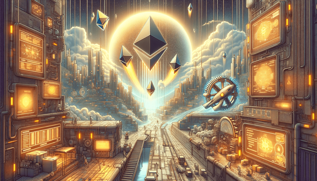 Ethereum's Dencun upgrade advancing towards its mainnet launch.