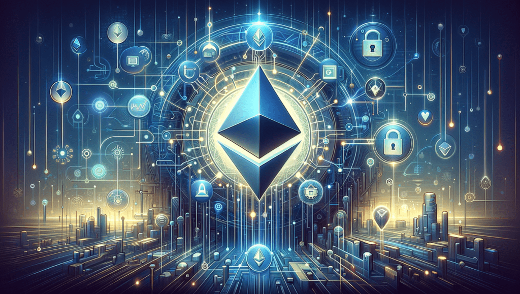 Conceptual illustration of Ethereum's network simplification through The Purge