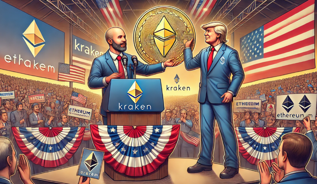 Jesse Powell, founder of Kraken, donates $1 million to Donald Trump's 2024 presidential campaign