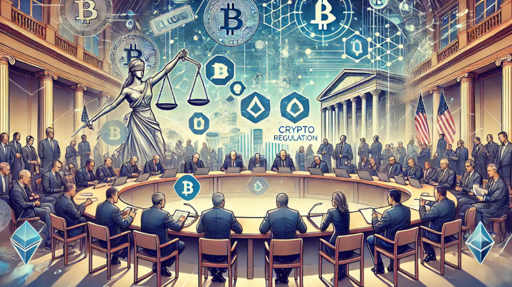 Political discussions around crypto regulation and the broader implications for technological freedoms and decentralization