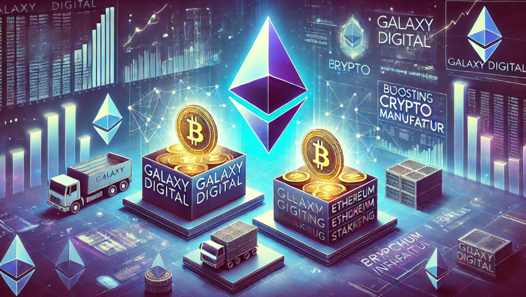 Galaxy Digital expands its Ethereum staking portfolio with the acquisition of CryptoManufaktur's assets